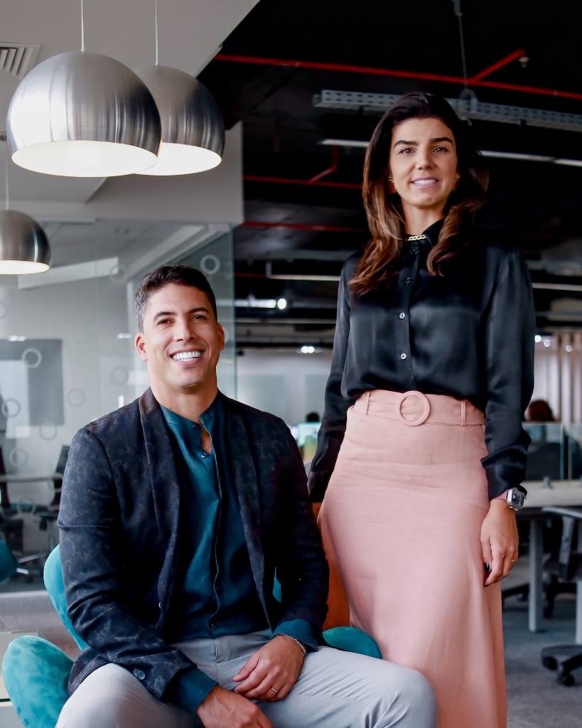 Lucas De Lima and Bianca Brandalise, Fidacy founders